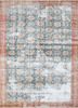 pae-1317 white/classic rust ivory wool hand knotted Rug