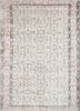 pae-1318 white/rose petal ivory wool hand knotted Rug