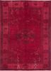 pae-1400 red/red red and orange wool hand knotted Rug