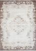 pae-1496 warm cream/toffee ivory wool hand knotted Rug