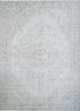 pae-1502 white/gray brown ivory wool hand knotted Rug