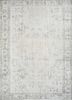 pae-1507 white/gray brown ivory wool hand knotted Rug