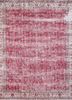 pae-1515 red/peach bloom red and orange wool hand knotted Rug
