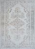 pae-1566 white/rose smoke ivory wool hand knotted Rug