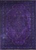 pae-1633 african violet/african violet pink and purple wool hand knotted Rug