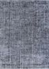 pae-1779 liquorice/liquorice grey and black wool hand knotted Rug