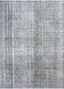 pae-1792 gray/cocoa brown grey and black wool hand knotted Rug