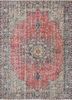 pae-2025 red/black pepper red and orange wool hand knotted Rug