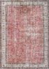 pae-2042 red/gold red and orange wool hand knotted Rug
