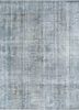 pae-205 light turquoise/light turquoise blue wool hand knotted Rug