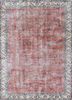 pae-2060 russet/plaza taupe red and orange wool hand knotted Rug