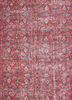 pae-2085 red/red red and orange wool hand knotted Rug