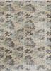 pae-2100 light peach/forest green beige and brown wool hand knotted Rug