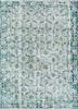 pae-2112 burnt olive/deep sea green wool hand knotted Rug