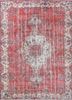 pae-2156 red/gold red and orange wool hand knotted Rug