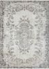 pae-2187 fog/black coffee beige and brown wool hand knotted Rug