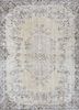 pae-2189 apple green/brown beige and brown wool hand knotted Rug