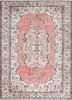 pae-2214 orange mandarin/oyster red and orange wool hand knotted Rug