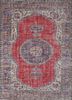pae-2258 ensign blue/red blue wool hand knotted Rug