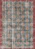 pae-2283 burnt olive/red ochre green wool hand knotted Rug