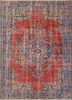 pae-2300 russet/ensign blue red and orange wool hand knotted Rug
