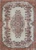 pae-2312 fresh lemonade/red ochre red and orange wool hand knotted Rug