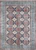 pae-2369 russet/twilight blue red and orange wool hand knotted Rug