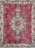 pae-2375 deep red/gold red and orange wool hand knotted Rug