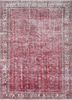 pae-2379 medium rose/pink tint red and orange wool hand knotted Rug