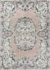pae-2447 dark ivory/cocoa brown ivory wool hand knotted Rug