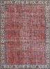 pae-2598 red ochre/medium gold red and orange wool hand knotted Rug