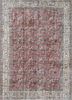 pae-2617 soft coral/light peach red and orange wool hand knotted Rug