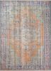 pae-2622 orange/blue berry red and orange wool hand knotted Rug