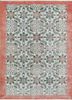 pae-2668 antique white/poppy ivory wool hand knotted Rug