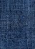 pae-2704 deep navy/deep navy blue wool hand knotted Rug