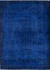 pae-2716 twilight blue/ebony blue wool hand knotted Rug