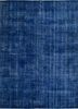 pae-2724 deep navy/deep navy blue wool hand knotted Rug