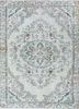 pae-2736 al fresco/antique green green wool hand knotted Rug