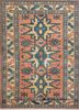 pae-276 hunter green/vintage red green wool hand knotted Rug