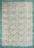 pae-2787 linen/antique green ivory wool hand knotted Rug