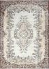 pae-2799 italian straw/medium brown beige and brown wool hand knotted Rug