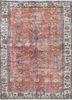 pae-2879 russet/medium gold red and orange wool hand knotted Rug