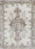pae-2912 lead gray/wasabi beige and brown wool hand knotted Rug