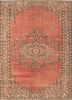 pae-2920 russet/dark amber gold red and orange wool hand knotted Rug