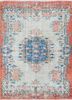 pae-2928 papyrus/poppy red and orange wool hand knotted Rug