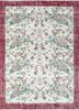 pae-3230 marble/deep ruby ivory wool hand knotted Rug