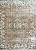 pae-3242 wasabi/vibrant green green wool hand knotted Rug