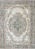 pae-3243 pastel blue/vibrant green blue wool hand knotted Rug
