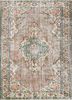 pae-3316 antique green/kelp green wool hand knotted Rug