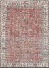pae-3335 red orange/gold red and orange wool hand knotted Rug